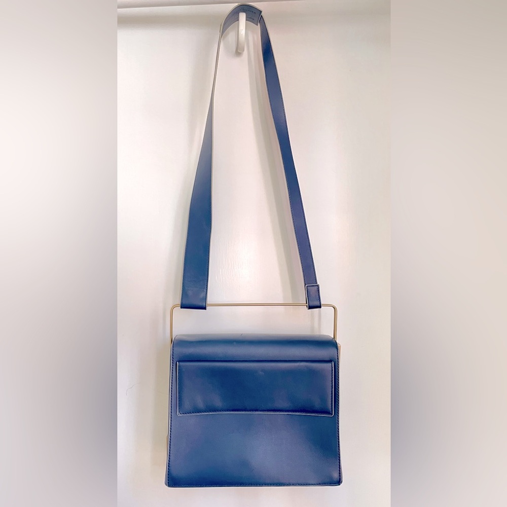 LAUTEM RARE “My Funny Valentine” “Temptation” 
Handmade Luxury Navy Blue Handbag